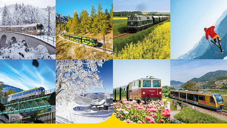 Niederösterreich Bahnen, © NÖVOG Bahnen der Niederösterreich Bahnen