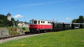 Waldviertelbahn und Schloss Litschau, © @NB/knipserl.at