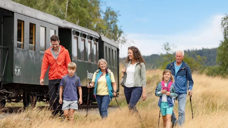 Mit der Waldviertelbahn und zu Fuß über den Waldviertler Semmering, © @NB/Schwarz-König