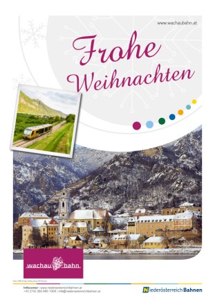 Wachaubahn, © NB/Schwarz-König; Donau Niederösterreich/Semrad