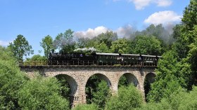 Unterwegs mit der Waldviertelbahn - Nostalgie Dampf Gmünd - Groß Gerungs, © @NÖVOG/knipserl.at
