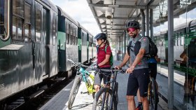 Unterwegs mit Bahn und Rad, © @Waldviertel Tourismus/Erwin Haiden
