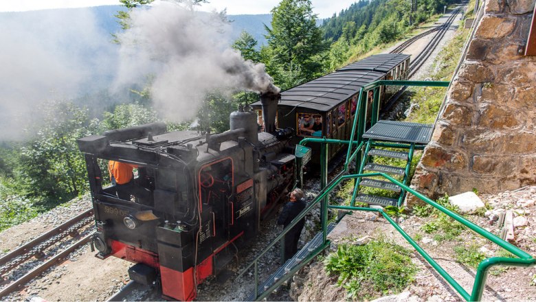 Der Dampfzug der Schneebergbahn, © NB/Zwickl