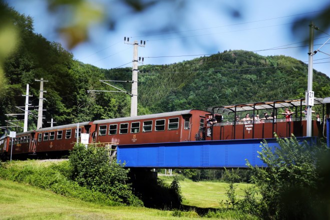 Aussichtswagen im Ötscherbär, © NB/Weinfranz
