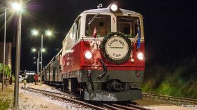 "Candle light train" der Waldviertelbahn, © @NB/Mikscha