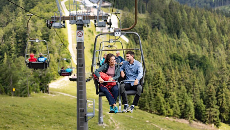 Mit der Mariazellerbahn zur Gemeindealpe Mitterbach, © NB/Schwarz-König