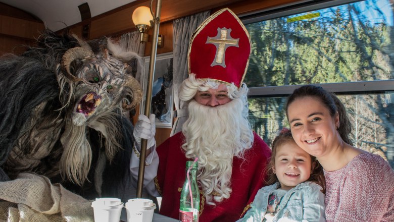Krampus und Nikolaus, &copy; NB/Gerstl