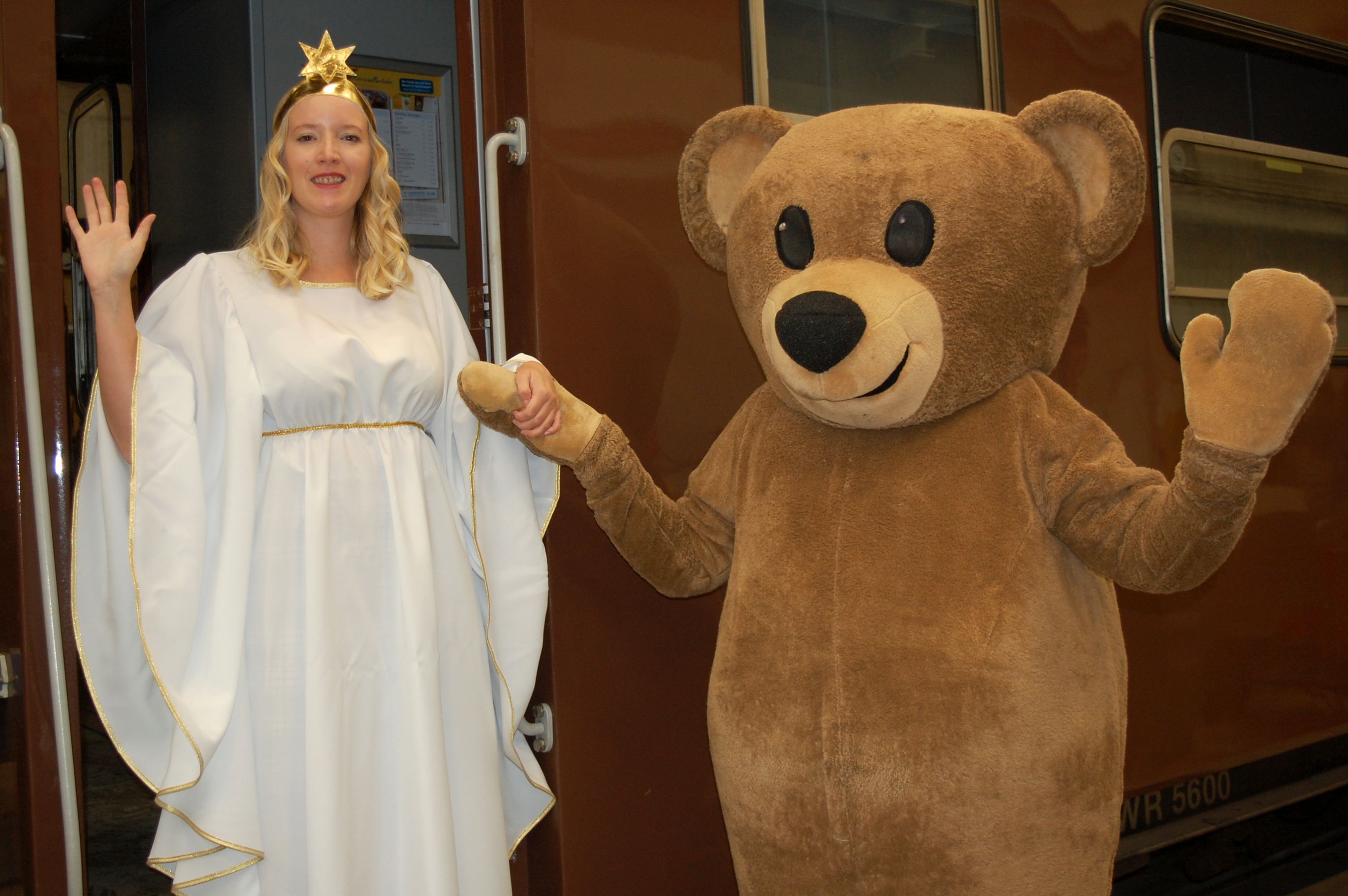 Christkind und Ötscherbär