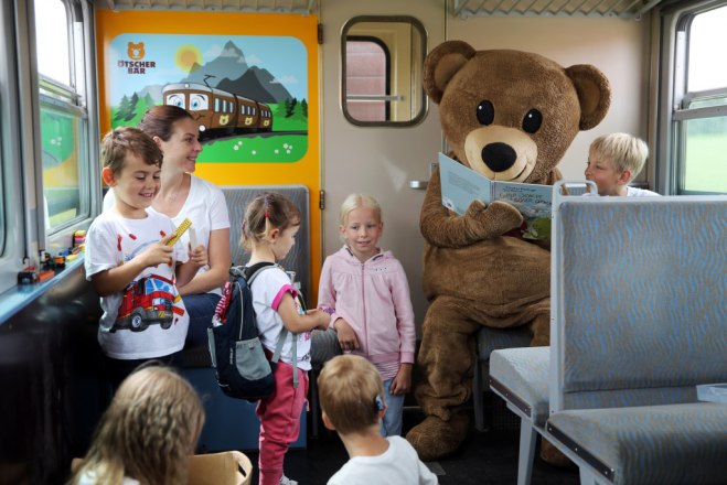 Spielwaggon im Ötscherbär, © NB/Weinfranz